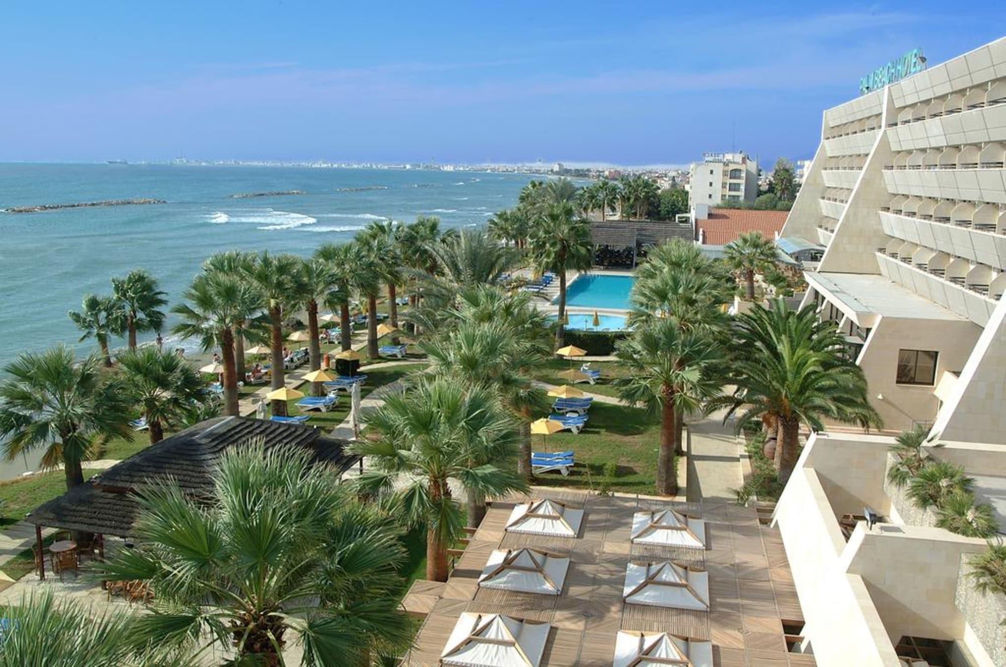 Palm Beach Hotel & Bungalows Larnaca Exterior photo